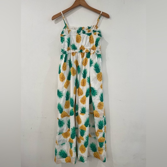 J. CREW FACTORY Pineapple Print Summer
Midi Dress 0 NWT - Picture 3 of 9